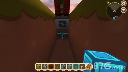 迷你世界转轴双开门制作流程五