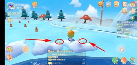 摩尔庄园手游冰雪球在哪（摩尔庄园冰淇淋游戏在哪里）