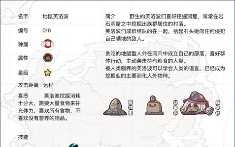 牧羊人之心地鼠芙洛波