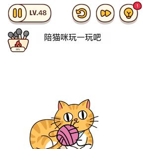 烧脑大师第48关怎么过（脑洞大师48关怎么过）