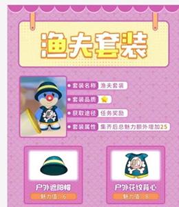 摩尔庄园手游渔夫套装怎么获得