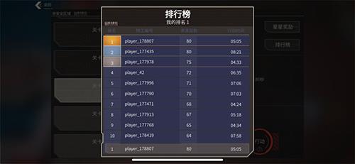 枪火狂徒肃清80层攻略