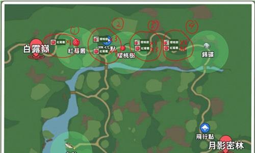 小森生活樱桃树在哪里（动森樱桃树哪里有）