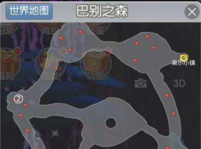 希望传说巴别之森藏宝图在哪