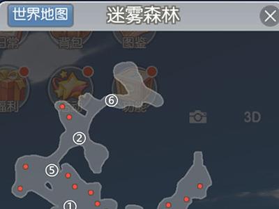 希望传说迷雾森林藏宝图在哪 雨林隐藏图树洞在哪