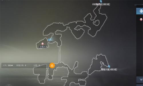全民奇迹2卡特鲁废墟坐标是什么8
