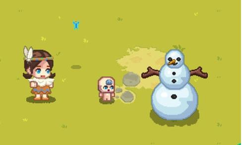 像素时代雪人怎么做