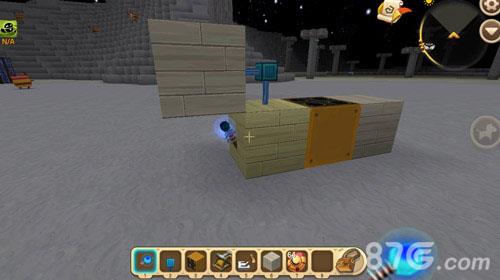 迷你世界生物飞天投石机制作流程2