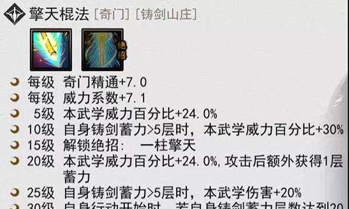 我的侠客擎天棍法怎么样