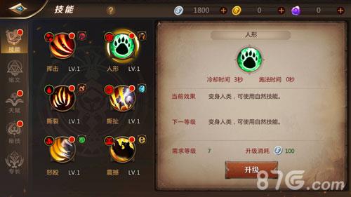 我叫MT4德鲁伊熊技能