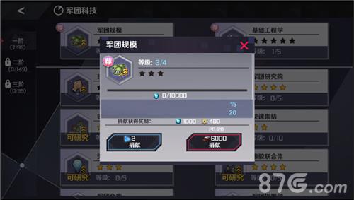 战地奇兵军团科技