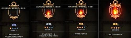 提灯与地下城提灯亮度怎么设置（提灯与地下城提灯亮度为0）