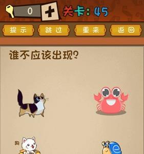 最强的大脑第45关攻略