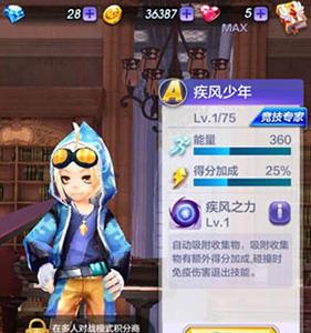 天天酷跑3D疾风少年