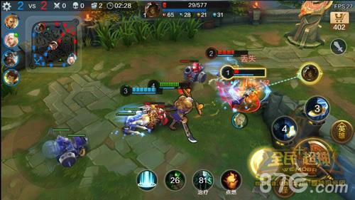 全民超神光芒狮王5V5团战技巧