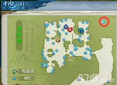诛仙手游司南位置1