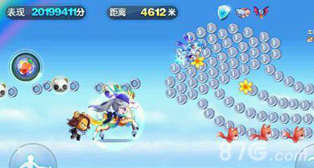 天天酷跑九色鹿和九尾狐仙BUG3