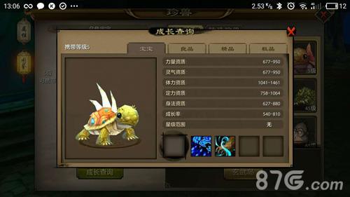 天龙八部手游乌龟宝宝