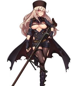 少女前线PTRD立绘