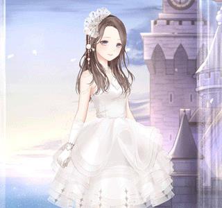 奇迹暖暖签到白色甜美纱裙套装（奇迹暖暖婚纱套装大全）