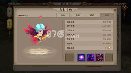 天龙八部手游丘比特宝宝5