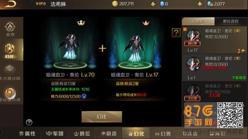 魔域手游幻兽怎么进化（魔域手游幻兽怎么出战）