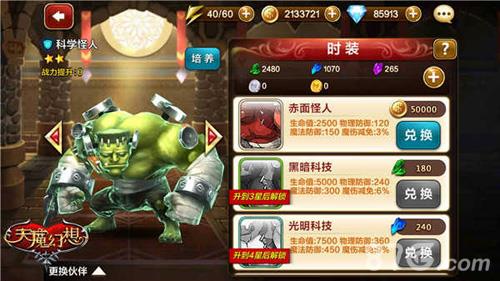 天魔幻想科学怪人时装
