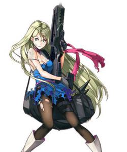 少女前线FAMAS立绘
