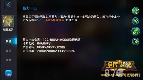 全民超神精灵王子排位出装加点推荐4