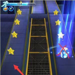 天天酷跑3D第4关路线选择