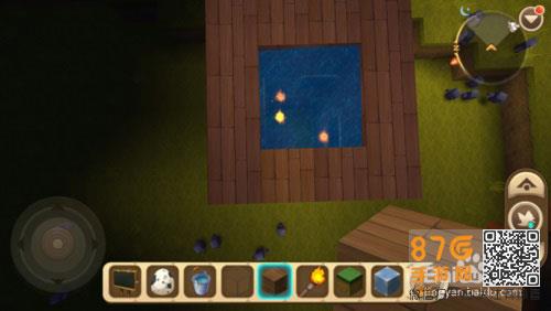 迷你世界水电梯制作4