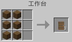 我的世界云杉木门怎么做