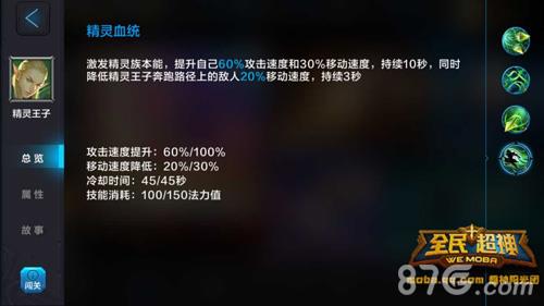 全民超神精灵王子排位出装加点推荐5