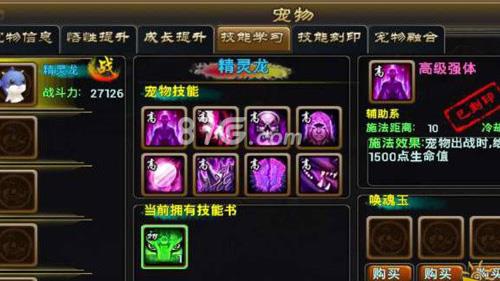 破天一剑宠物悟性怎么提升