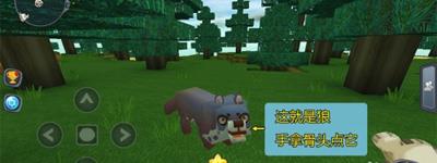 迷你世界狼怎么驯服