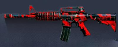 小米枪战M4A1热血怎么样 和平精英M416和AKM