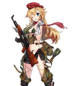 少女前线AK47大破