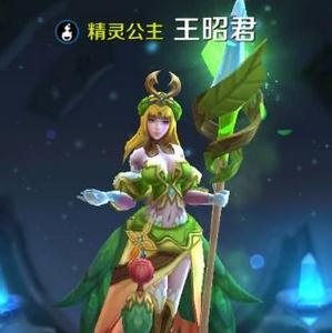 王者荣耀王昭君精灵公主