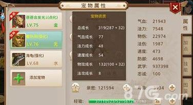 问道手游宠物装备