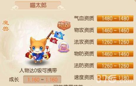 梦幻诛仙手游喵太郎怎么加点（梦幻诛仙手游喵太郎如何培养）