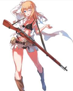 少女前线莫幸-纳甘大破