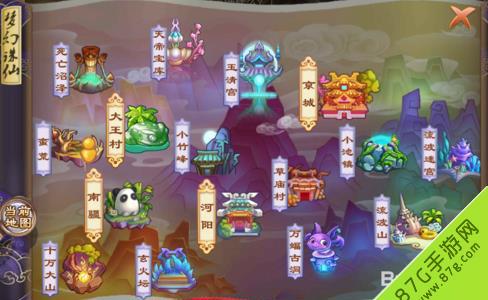 梦幻诛仙手游妖兽突袭妖兽地图