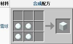 我的世界雪块怎么做（我的世界雪方块）