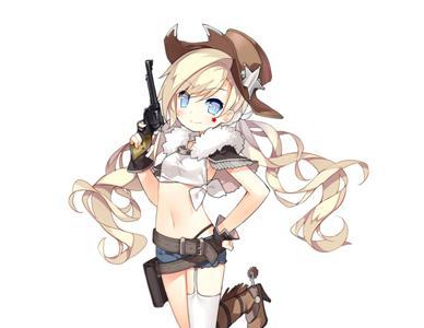 少女前线柯尔特左轮立绘